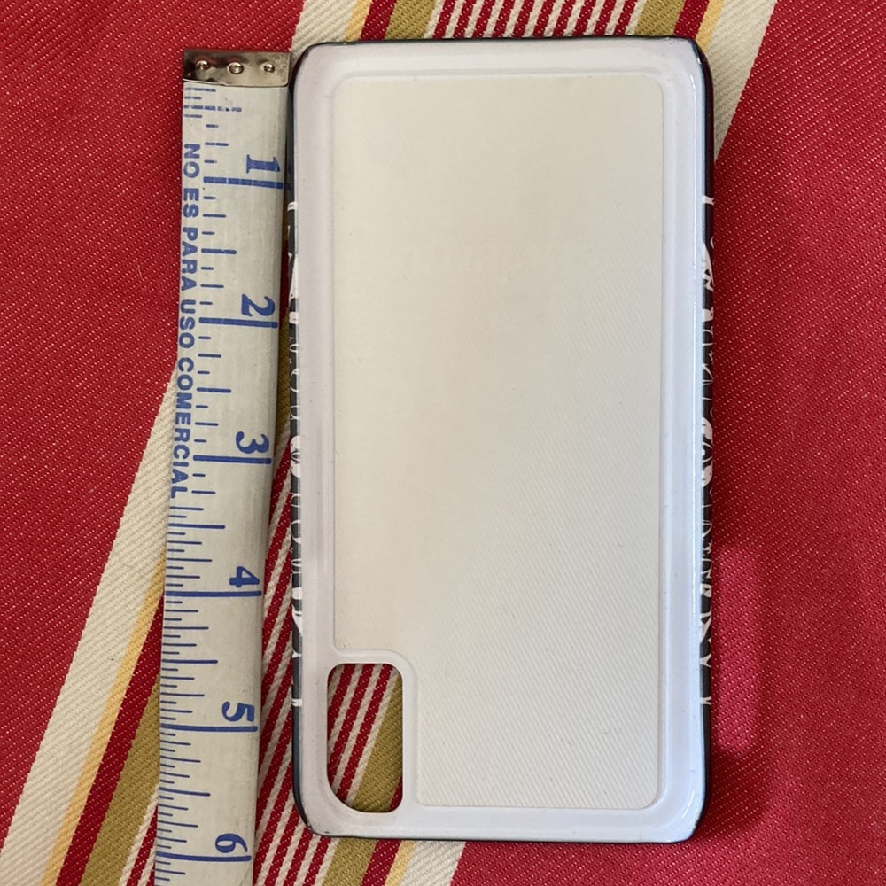 Iphone Case White Mandela on Black - Picture 4 of 5